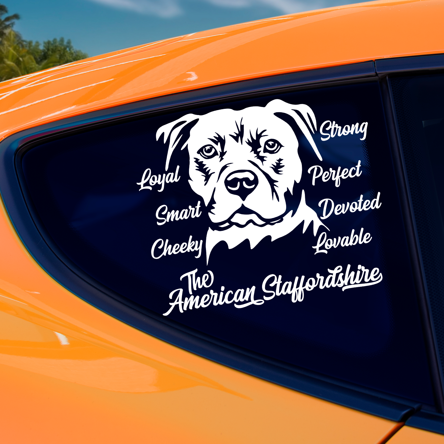 American Staffordshire Sticker