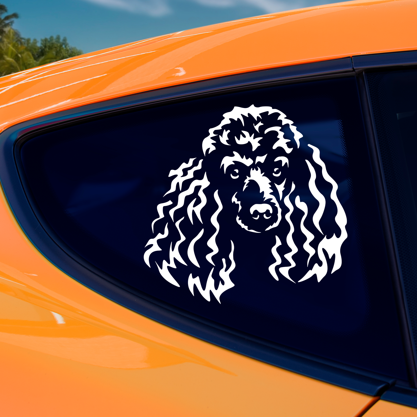 Poodle Sticker