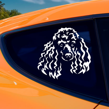 Poodle Sticker