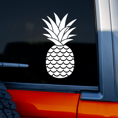 Pineapple Waves Sticker