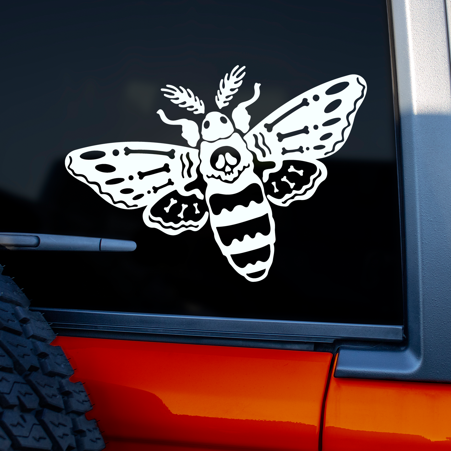 Deaths Head Hawkmoth Sticker