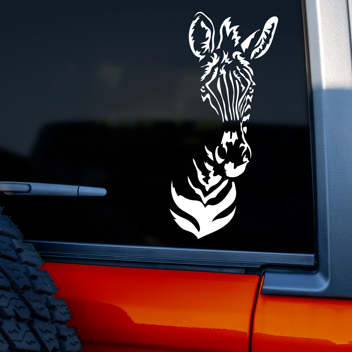 Zebra Sticker