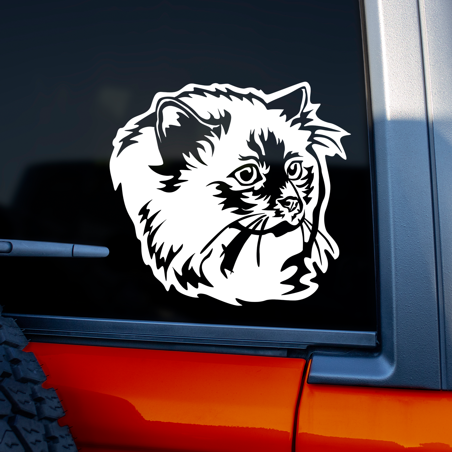 Birman Cat Sticker | Cat Stickers For Cars Australia – Pet Stickers ...