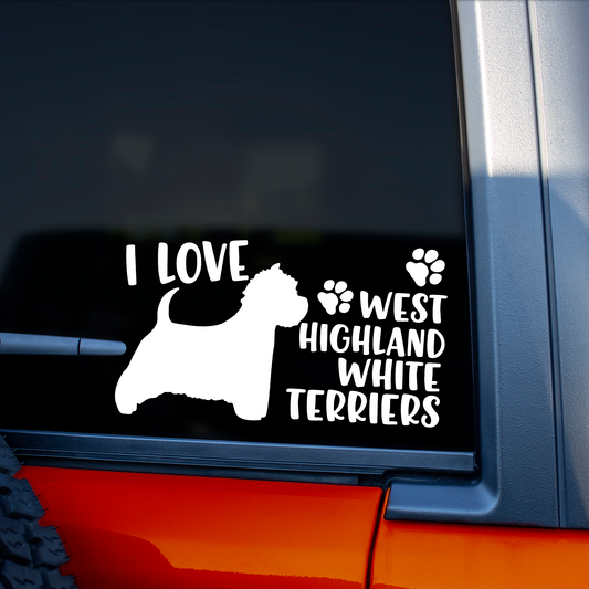 West Highland White Terrier Sticker