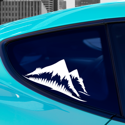 Mountain Forest Decal