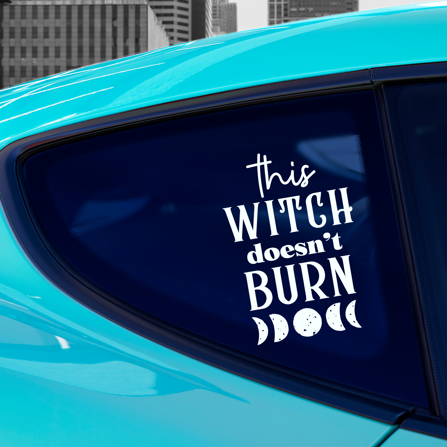 This Witch Doesn't Burn Sticker