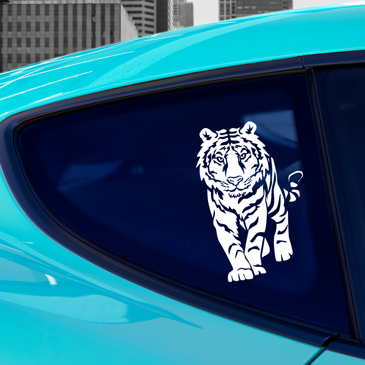 Tiger Prowling Sticker