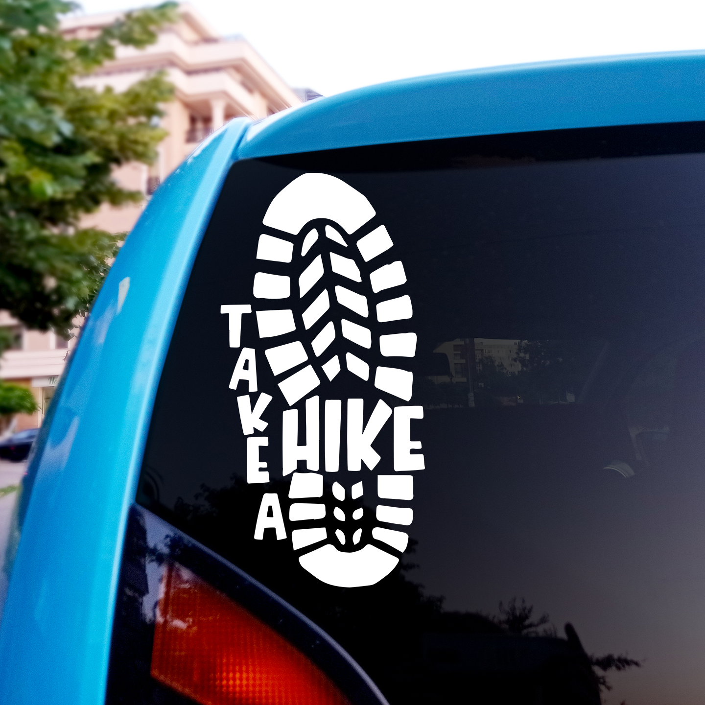 Take A Hike Sticker