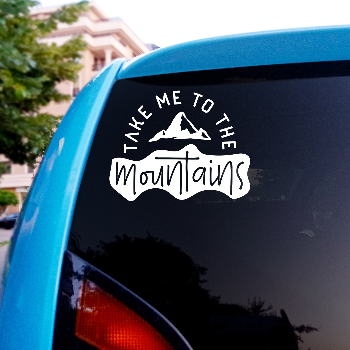 Take Me To The Mountains Sticker