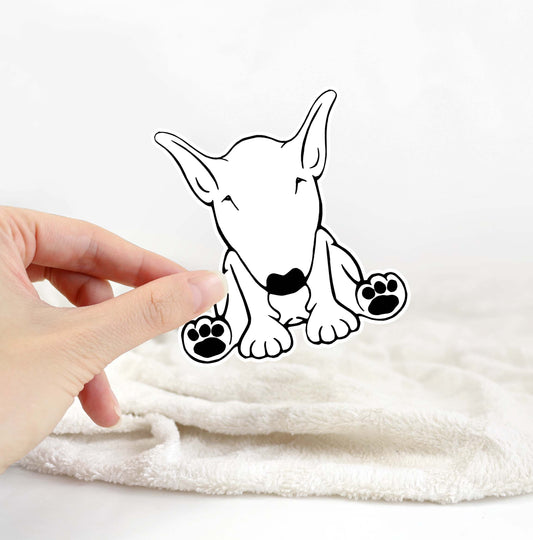 Bull Terrier Sticker Sheet
