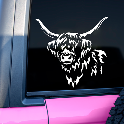 Highland Cow Sticker