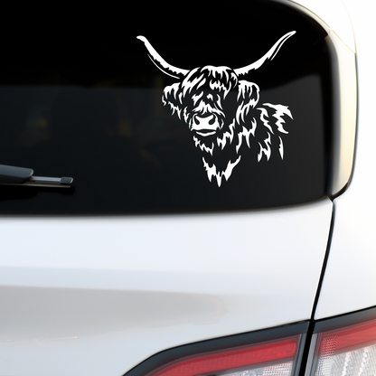 Highland Cow Sticker