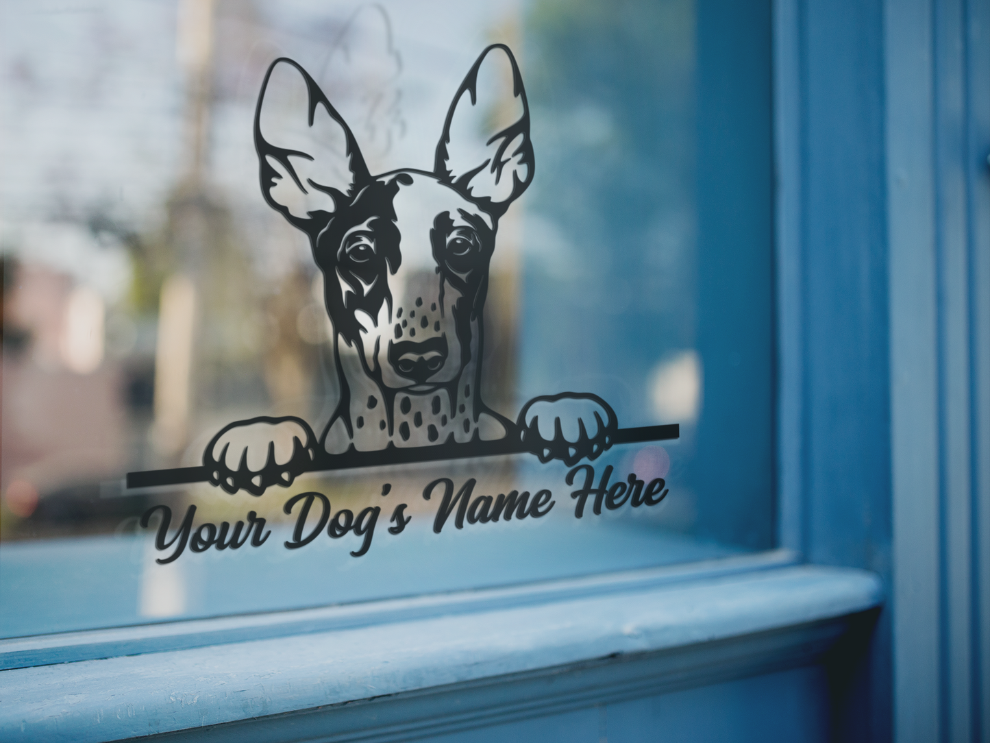 Ibizan Hound Dog Personalised Sticker