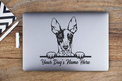 Ibizan Hound Dog Personalised Sticker