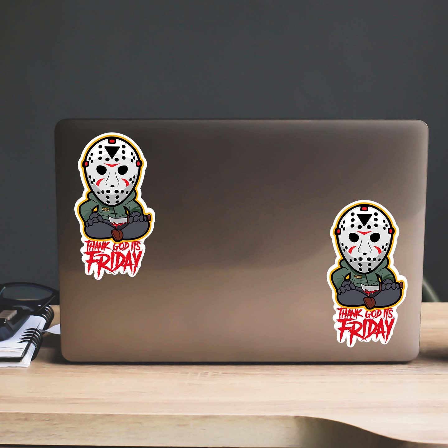 Friday Daymark Sticker Thank God Its Friday Stickers | Vintage Horror Movie Stickers – Pet ...