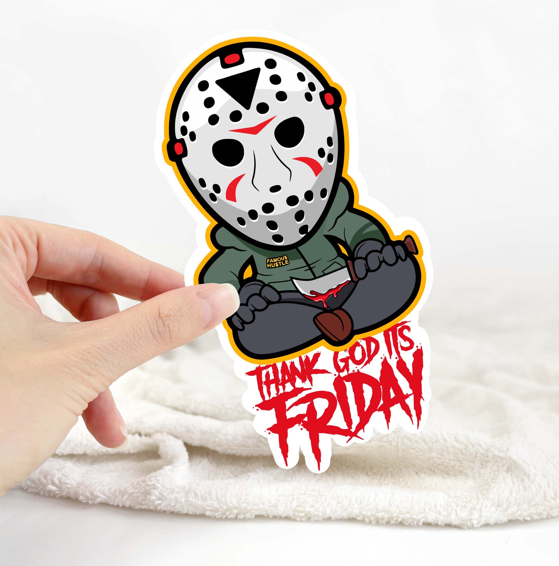 Thank God Its Friday Sticker Sheet