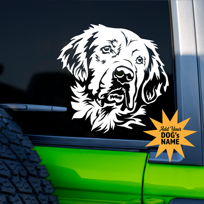 Golden Retriever Sticker