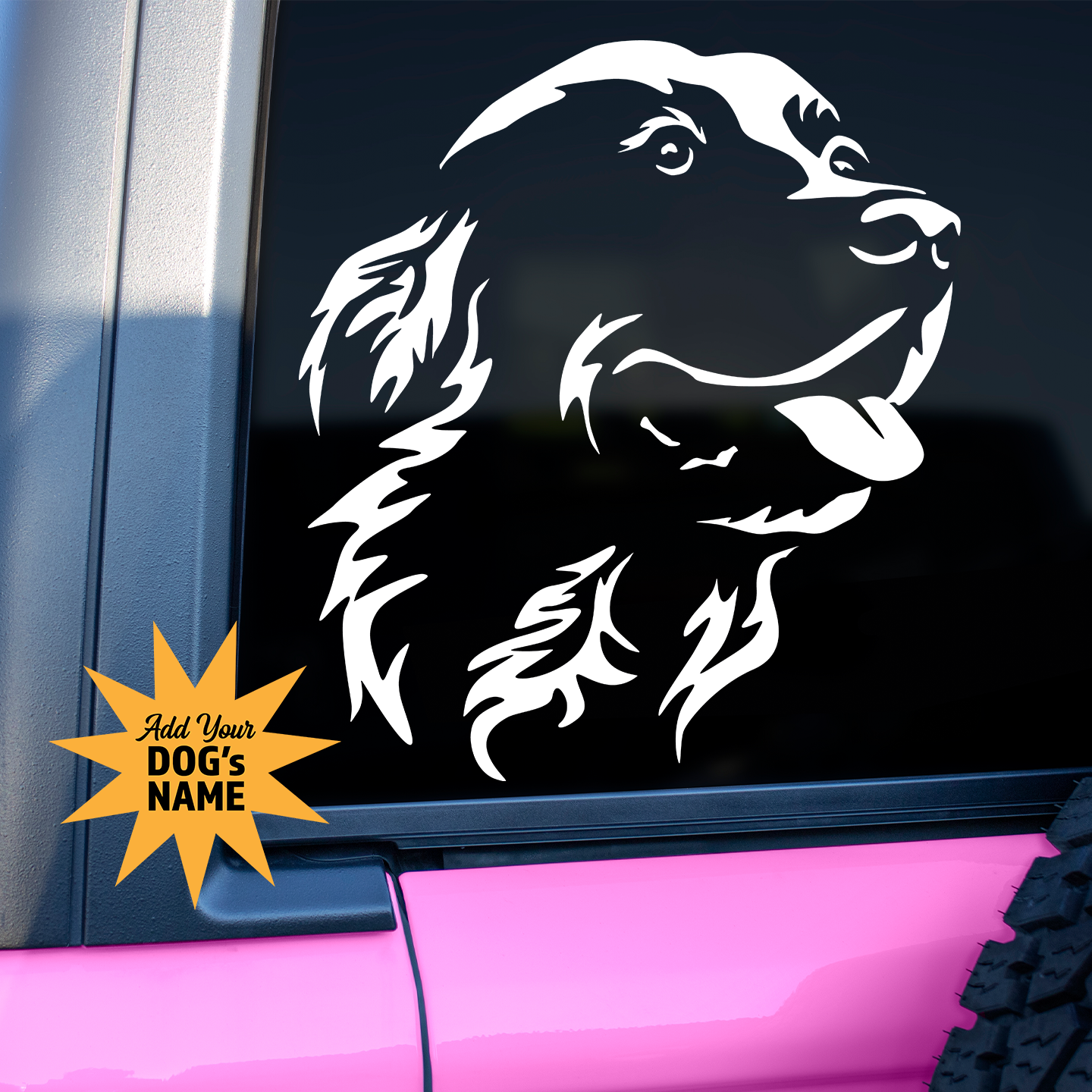 Golden Retriever Sticker