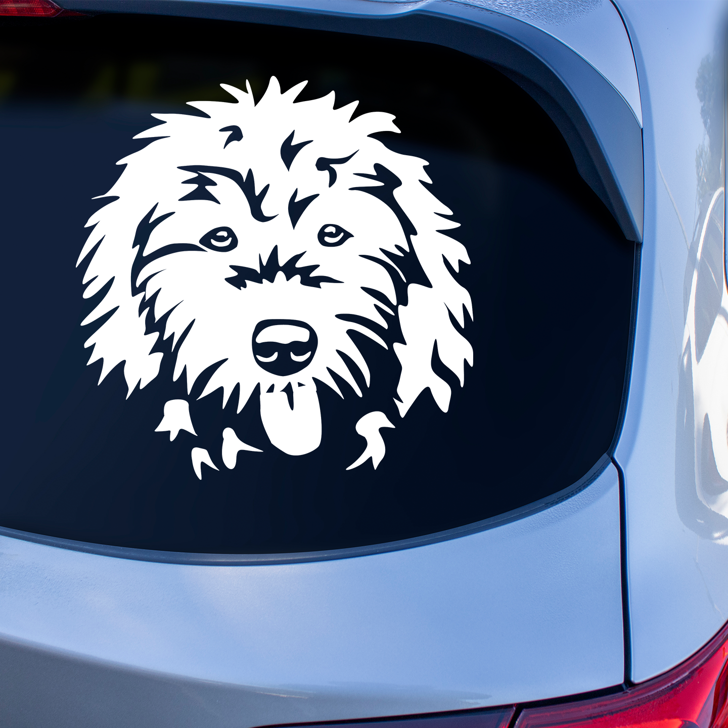 Groodle Sticker | Dog Stickers For Cars Australia – Pet Stickers Australia