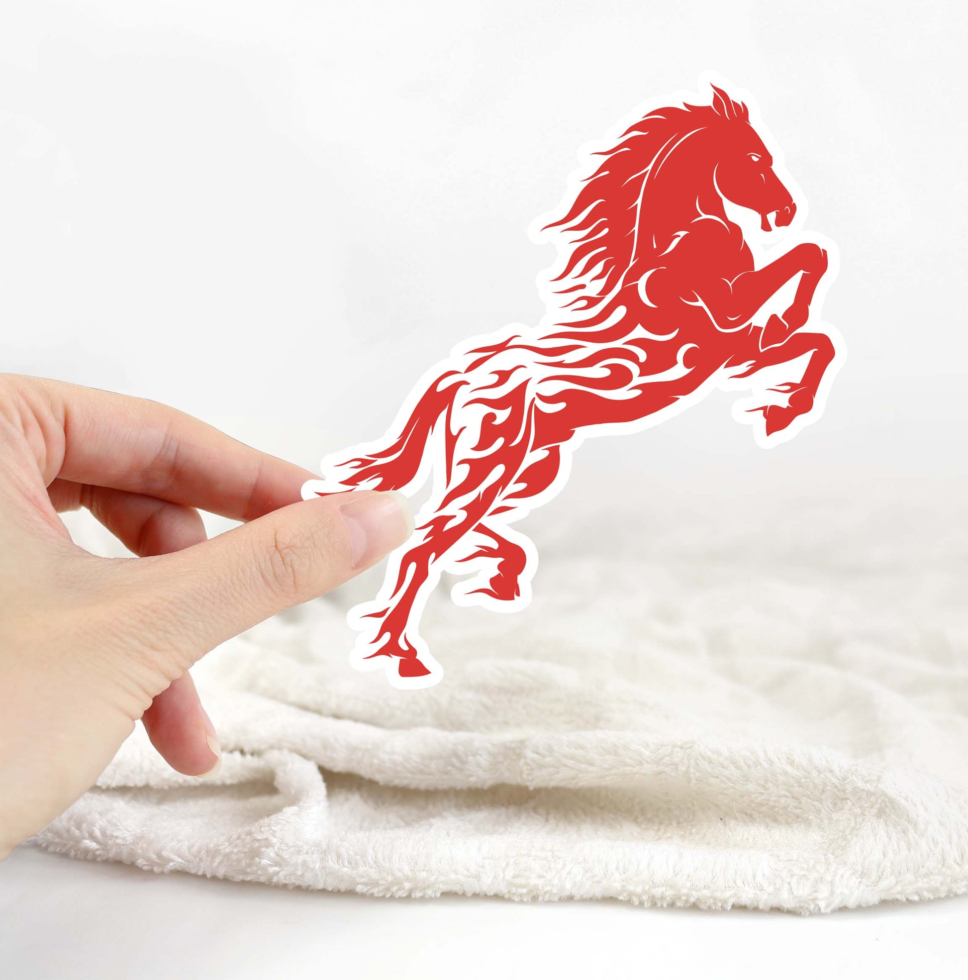 Horse Flames Sticker Sheet