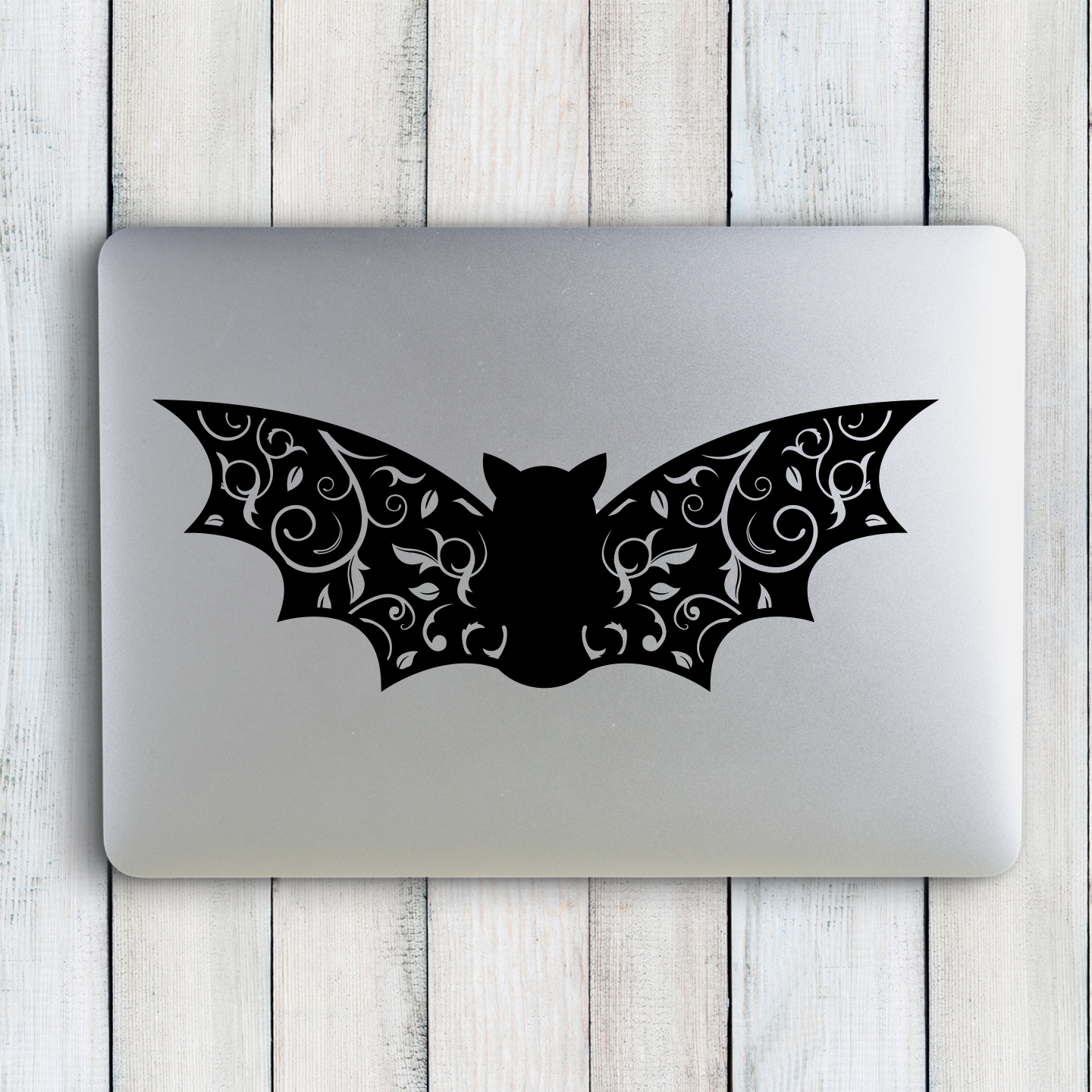 Decorative Bat Silhouette Sticker