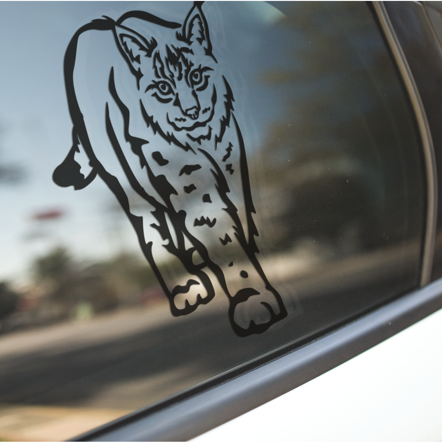 Lynx Wild Cat Prowling Sticker