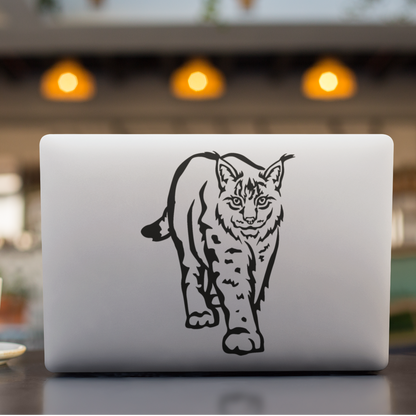 Lynx Wild Cat Prowling Sticker