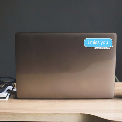 I Miss You Sticker