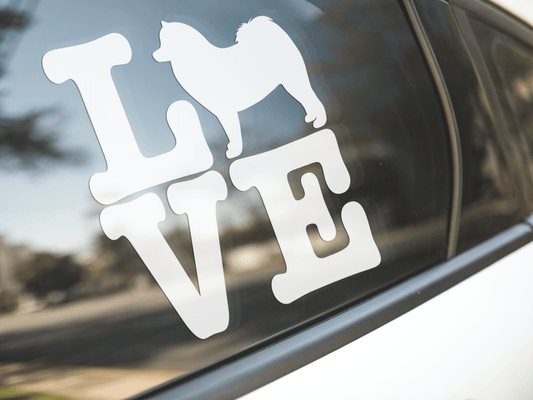 Love Samoyed Sticker