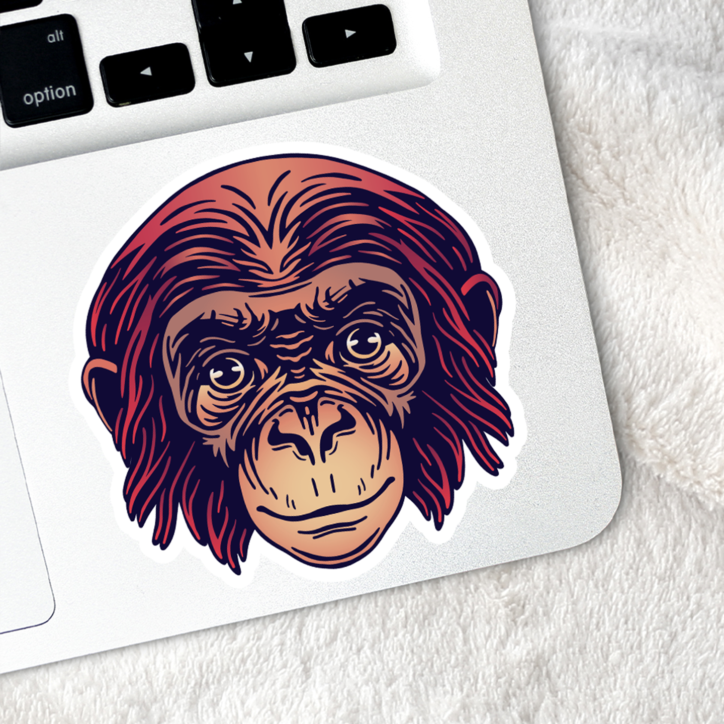 Monkey Chinese Zodiac Sticker