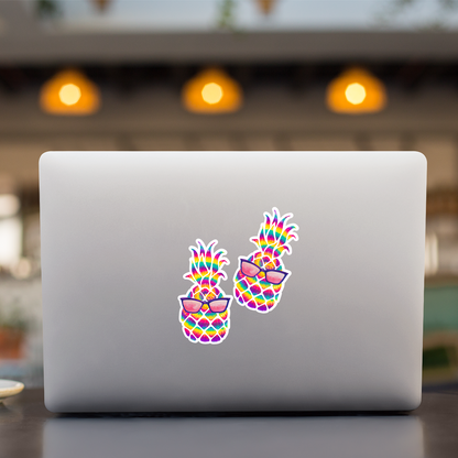 Pineapple Colourful Stickers