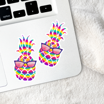 Pineapple Colourful Stickers