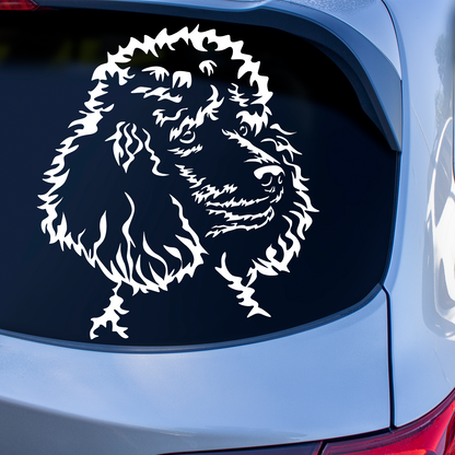 Poodle Sticker