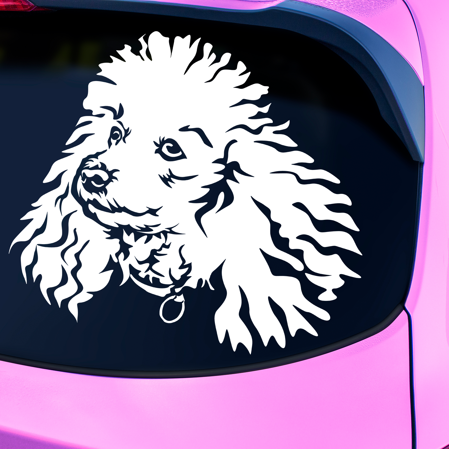 Poodle Sticker