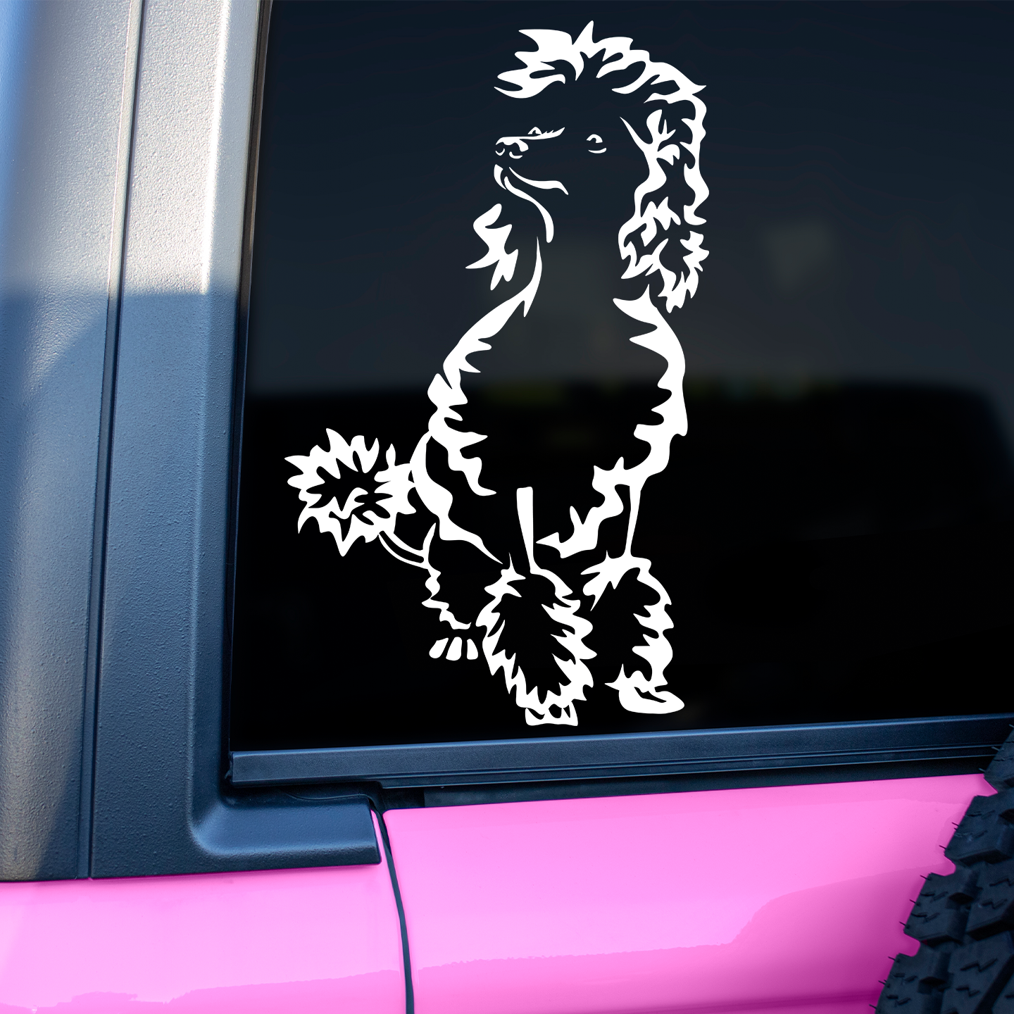 Poodle Sticker