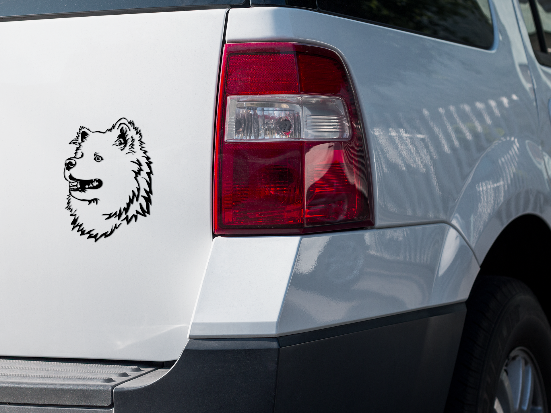 Samoyed Dog Sticker