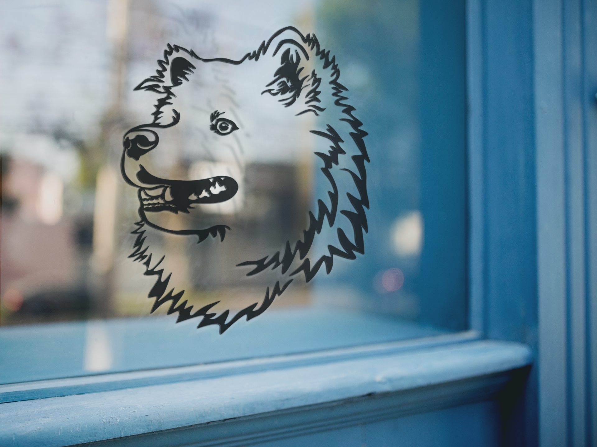 Samoyed Dog Sticker