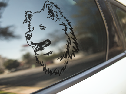 Samoyed Dog Sticker