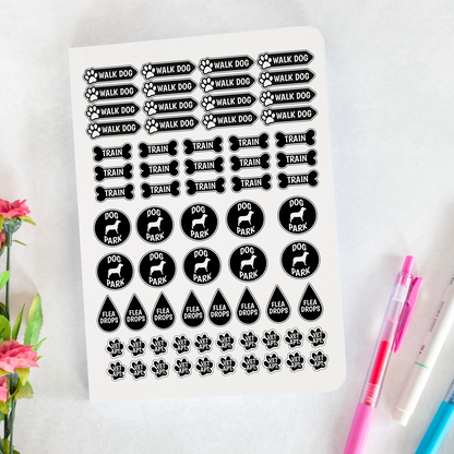 Dog Planner Stickers