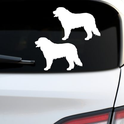 Bernese Mountain Dog Silhouette Sticker