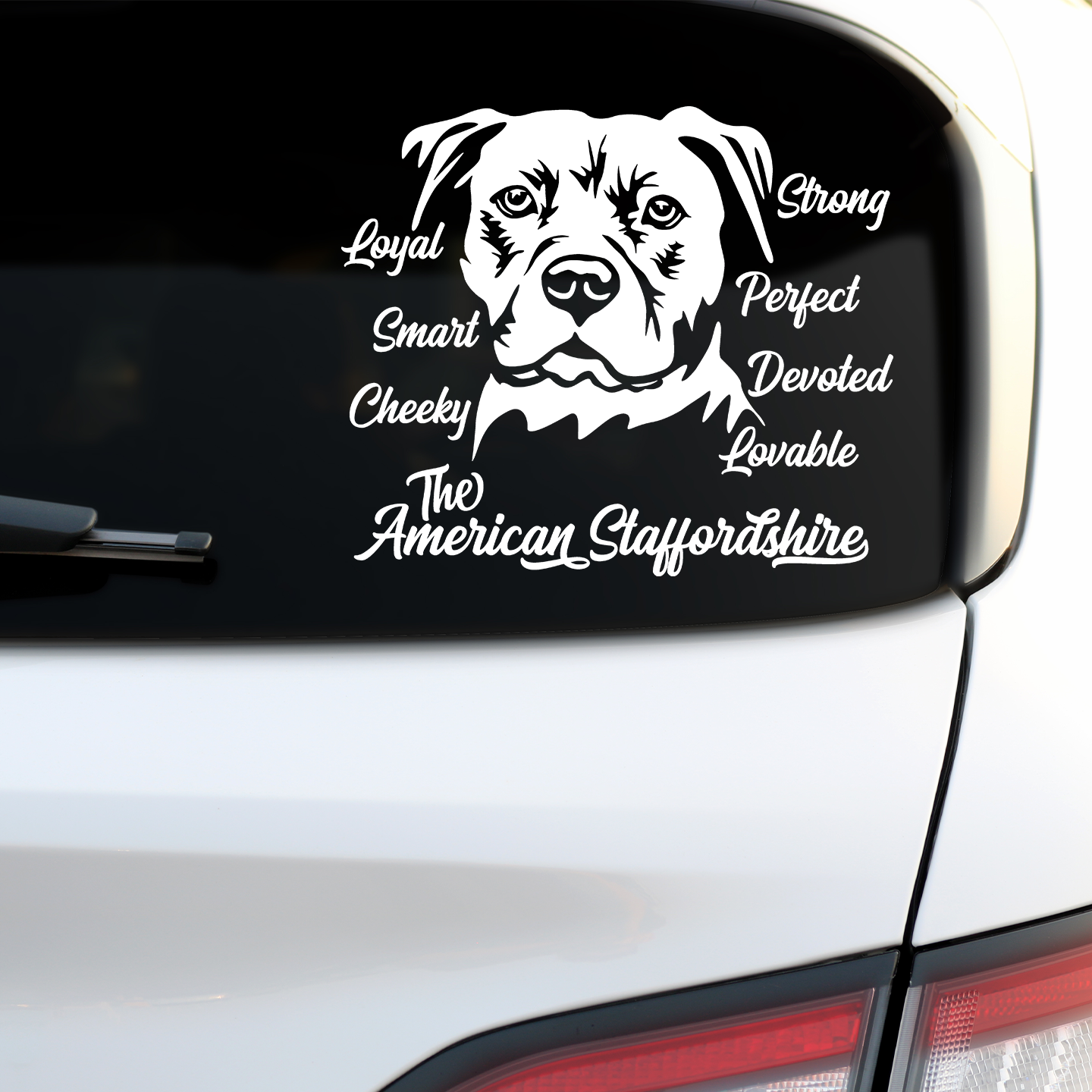 American Staffordshire Sticker