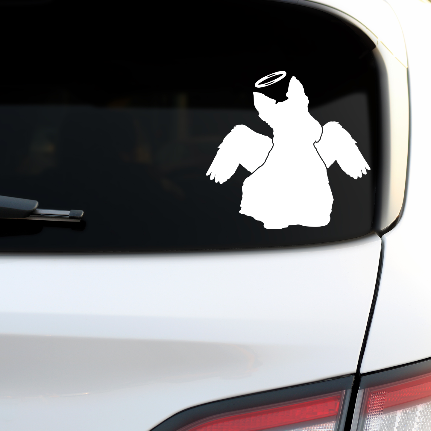 Scottish Terrier With Wings Sticker