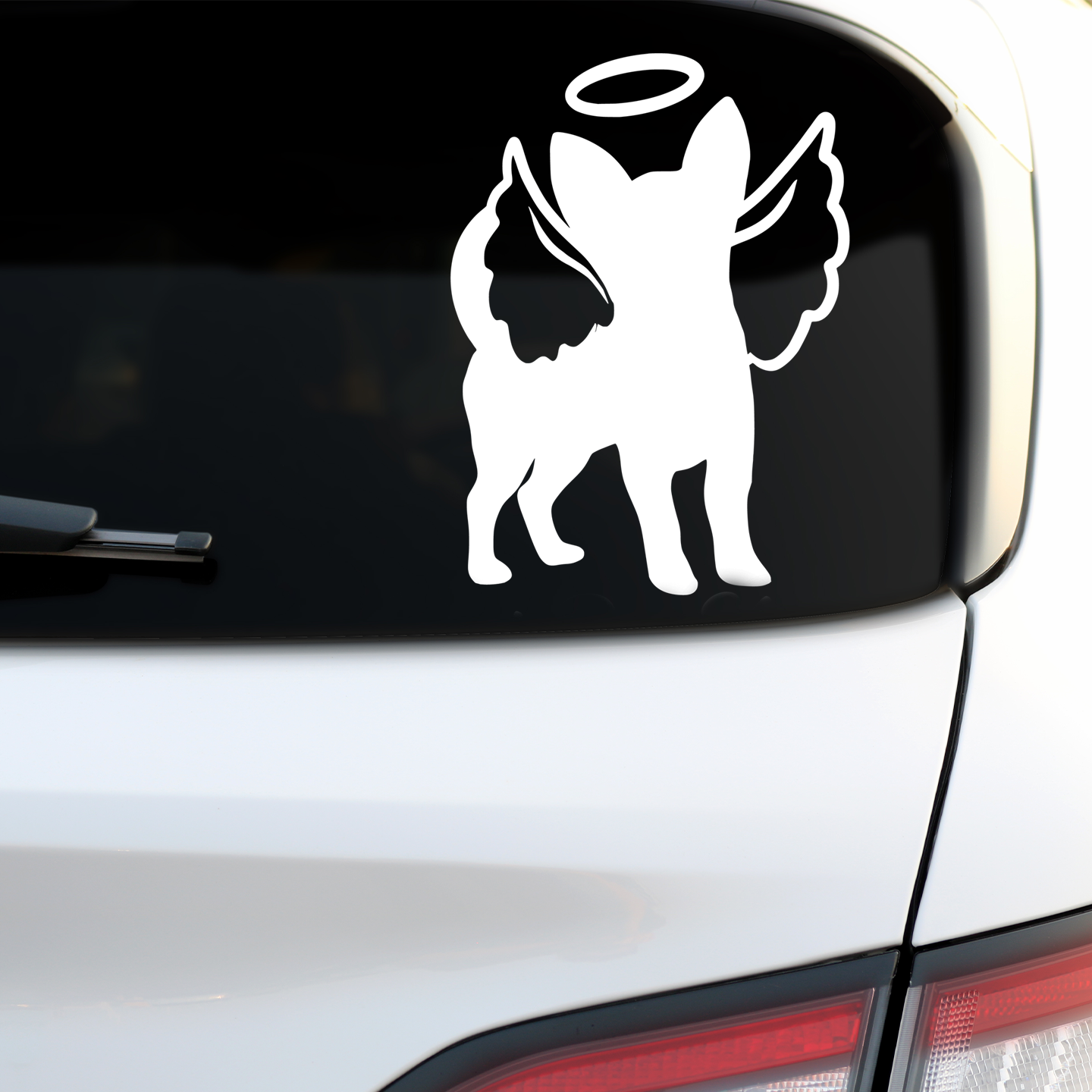 Chihuahua With Angel Wings Sticker