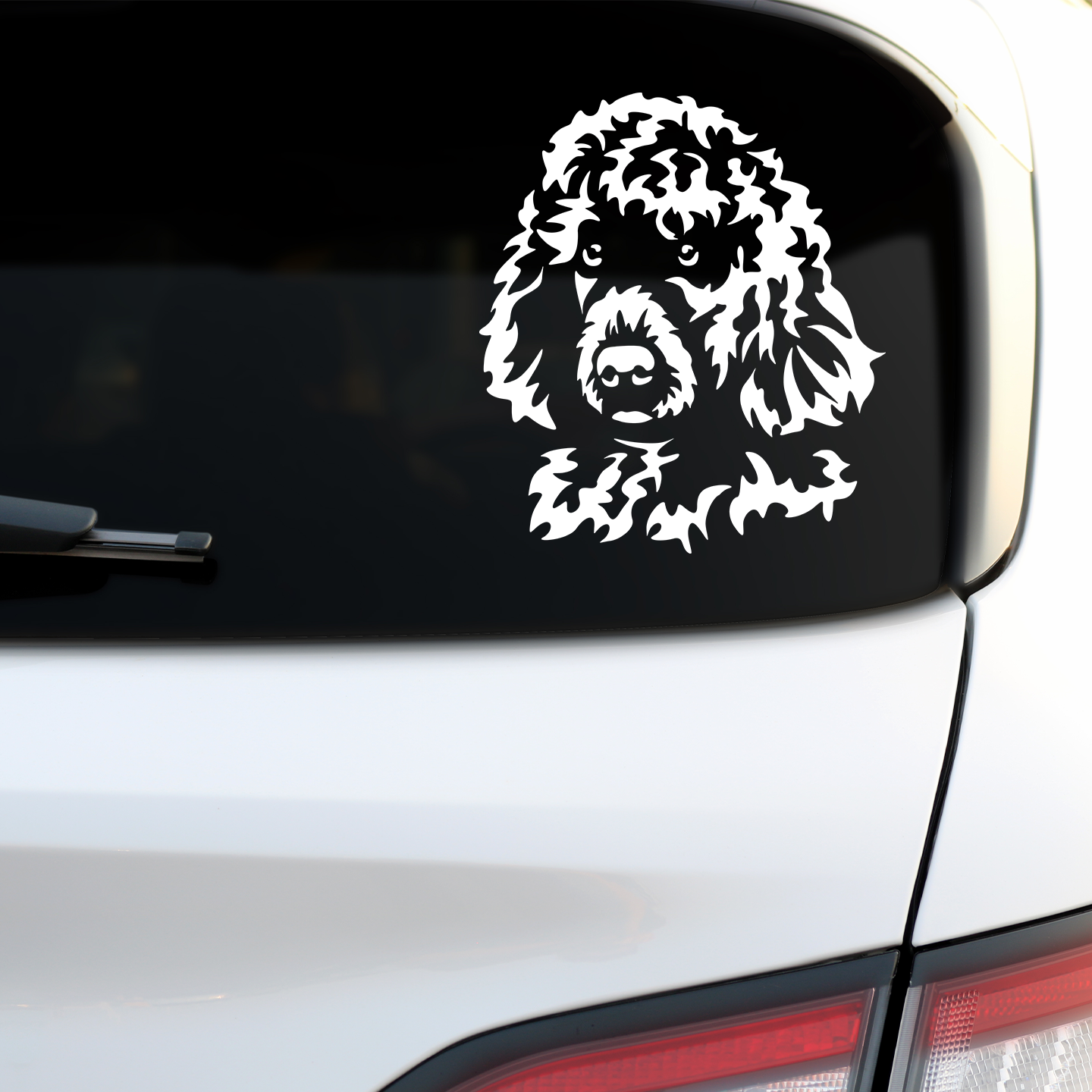 Poodle Sticker