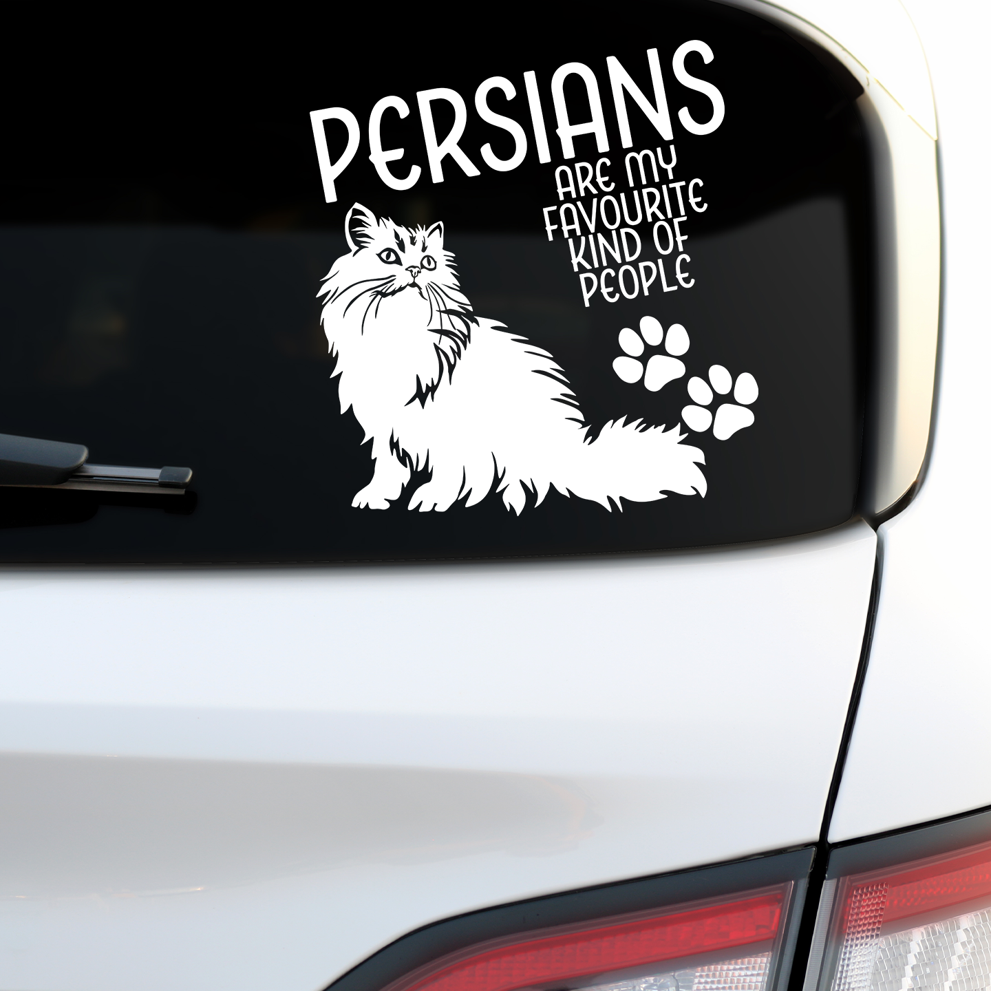 Persians Are My Favourite Kind Of People Sticker
