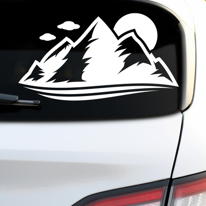 Mountain Decal