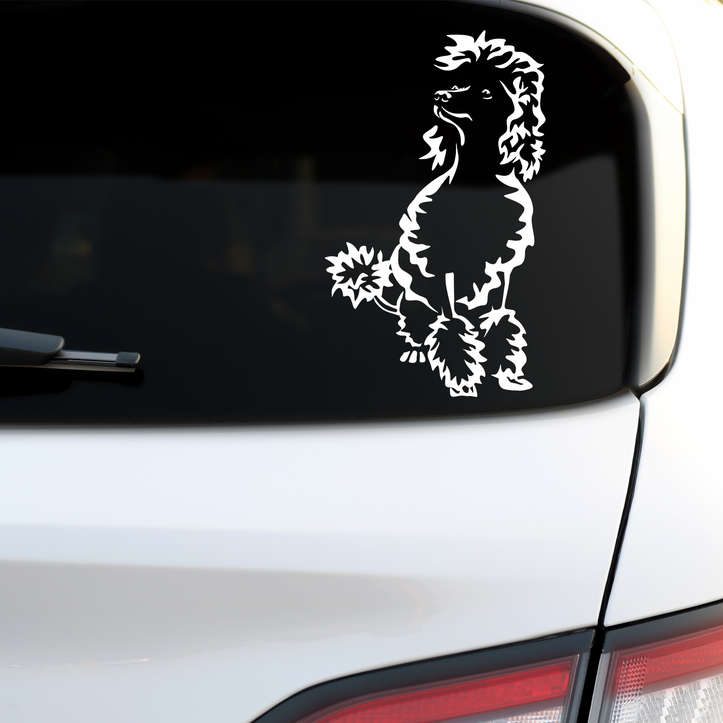 Poodle Sticker