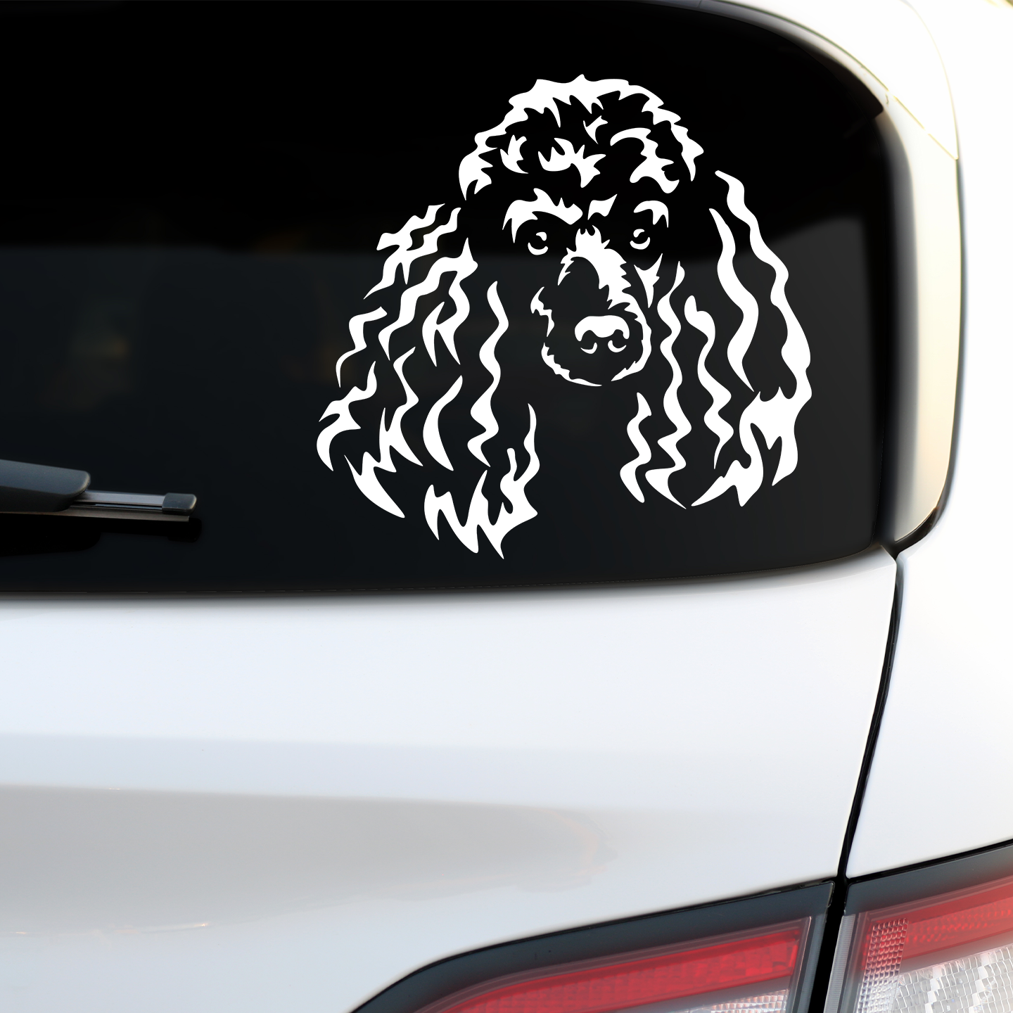 Poodle Sticker