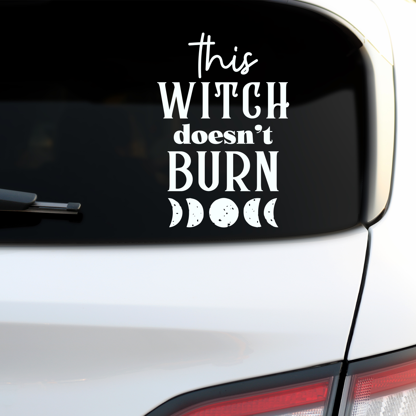 This Witch Doesn't Burn Sticker