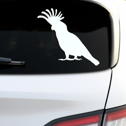 Cockatoo Silhouette Stickers